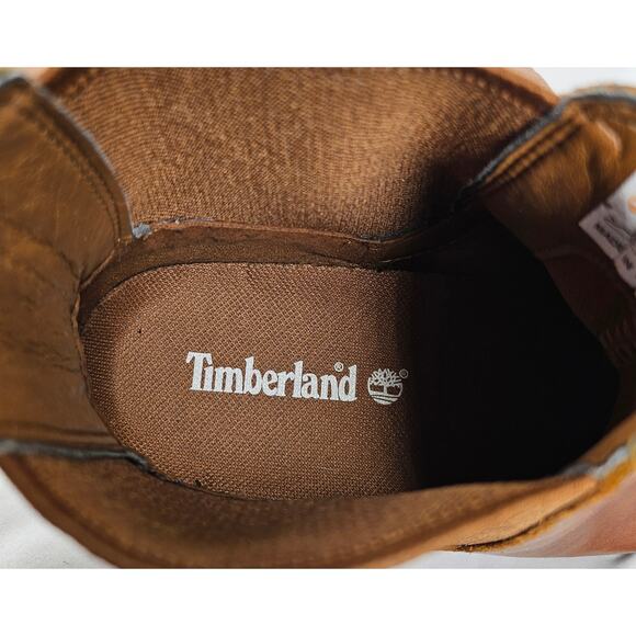 TIMBERLAND WOMEN'S LIGHT BROWN MAGBY LOW CHELSEA BOOTS – US SIZE 7, STYLE A1HT6 - Picture 8 of 10
